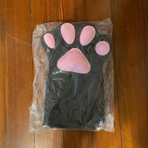 Black Cat Oven Mitts